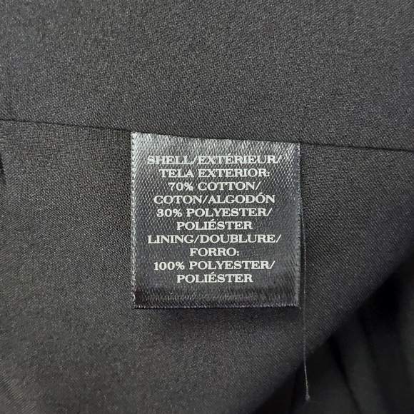 Ann Taylor White/Black Leopard Print Stand Collar Coat Jacket Z9 - Picture 6 of 9